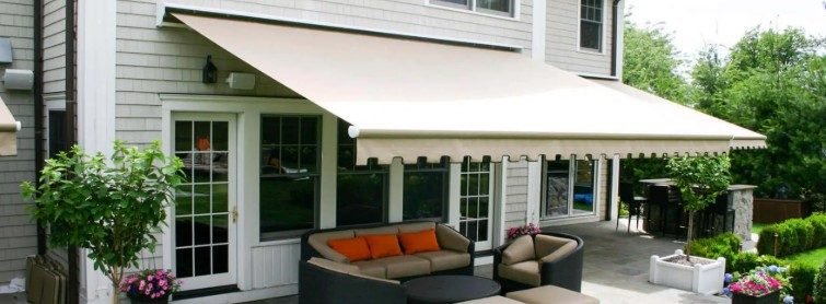 Awnings project in Norfolk